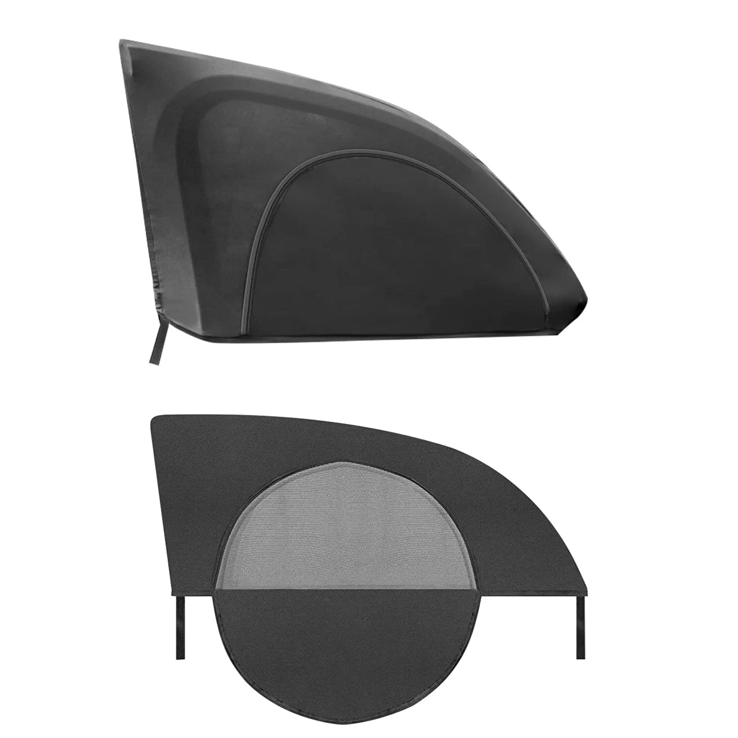 2-Piece: Car Side Window Screen Mesh Cover