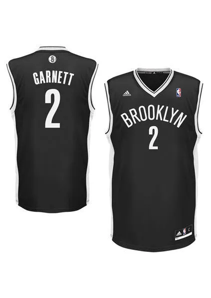 Adidas INT Swingman NBA Brooklyn Nets Jersey GARNETT #2 M91586 Black