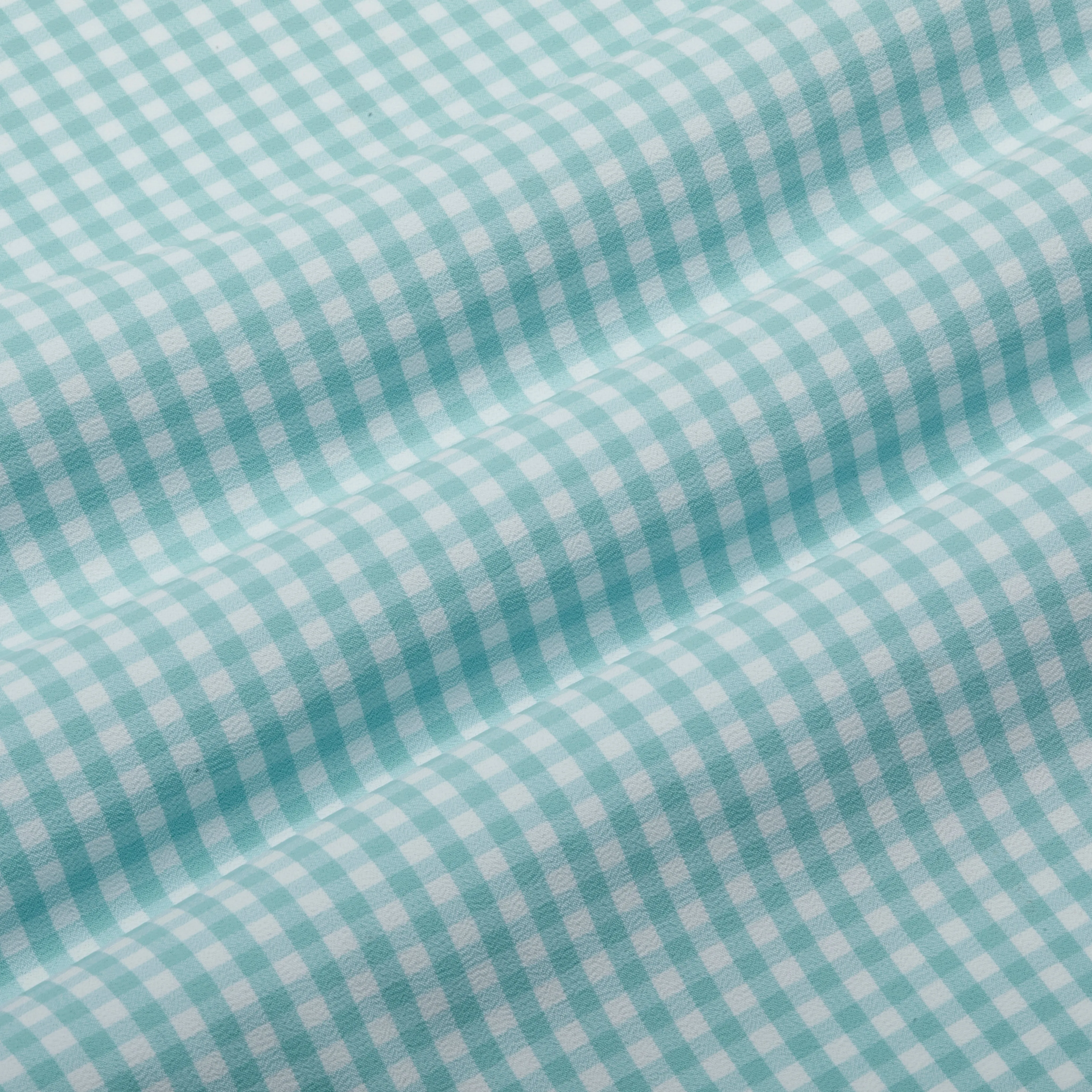 Aqua Gingham