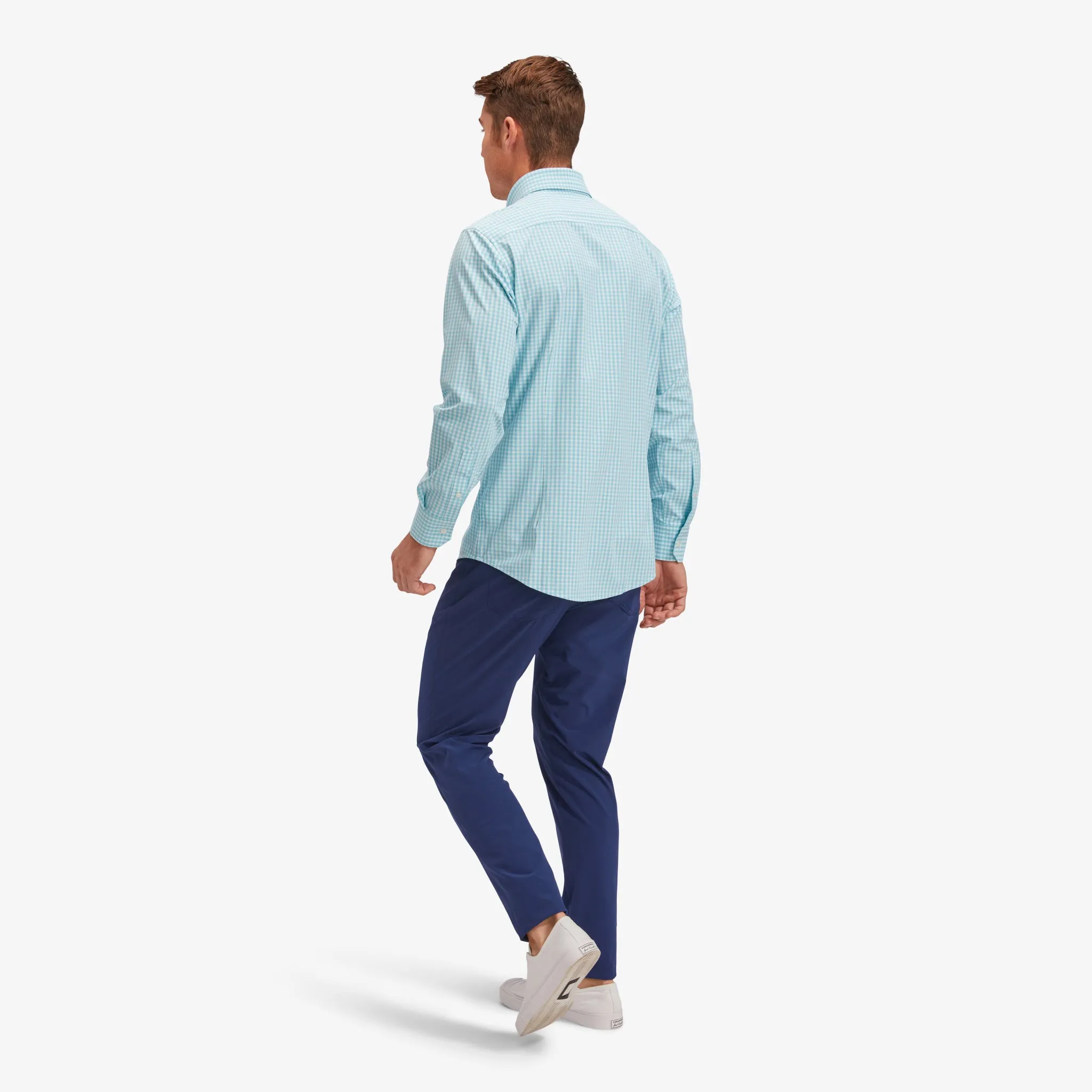 Aqua Gingham