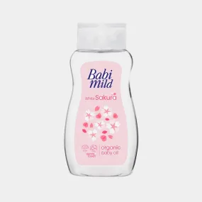Babi Mild Baby Oil White Sakura 100-ml