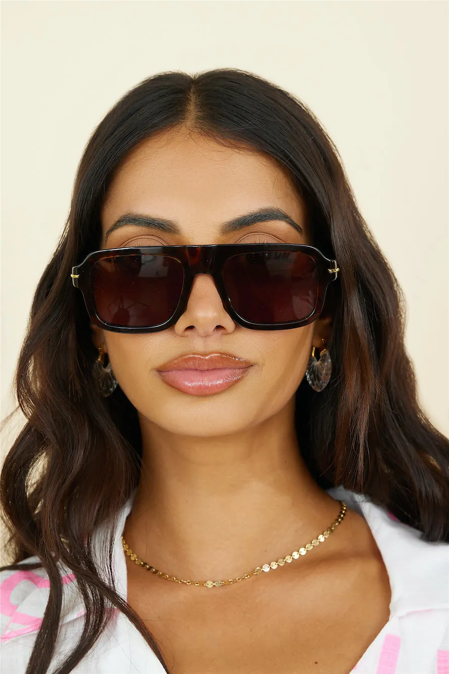 BANBÉ The Karlie Sunglasses Havana Auburn