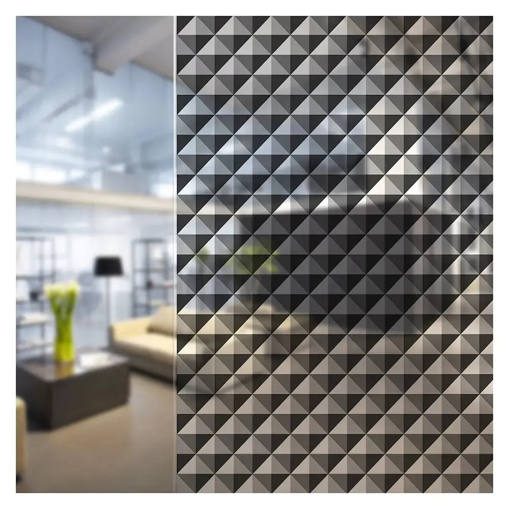 BDF 4BKTRI Decorative Window Film Black Triangle