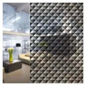 BDF 4BKTRI Decorative Window Film Black Triangle