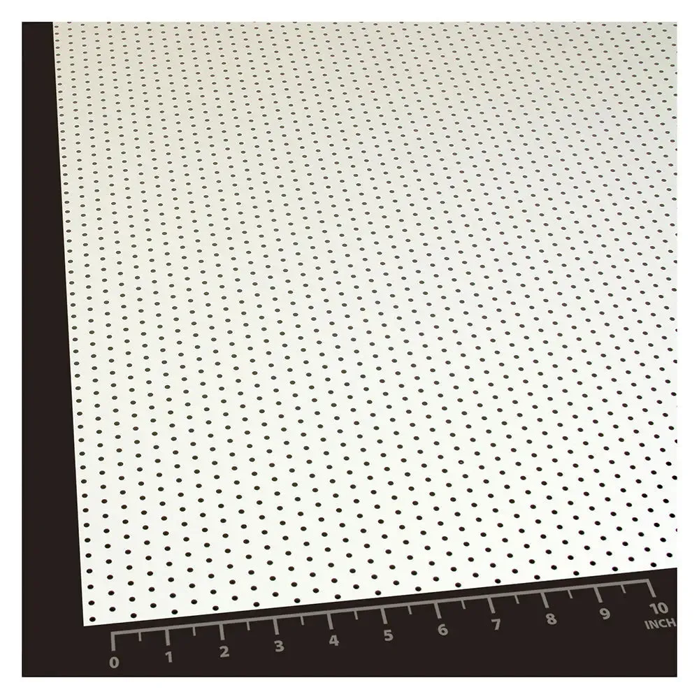 BDF 4PIN Decorative Window Film Pinholes on White