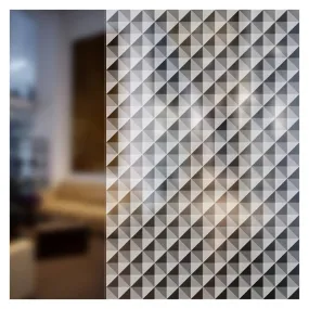 BDF 4WHTRI Decorative Window Film White Triangle