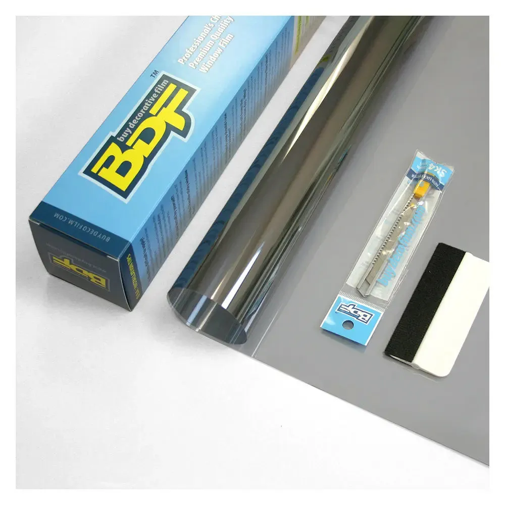 BDF NA50 Window Film Sun Control and Heat Rejection Black (Light)