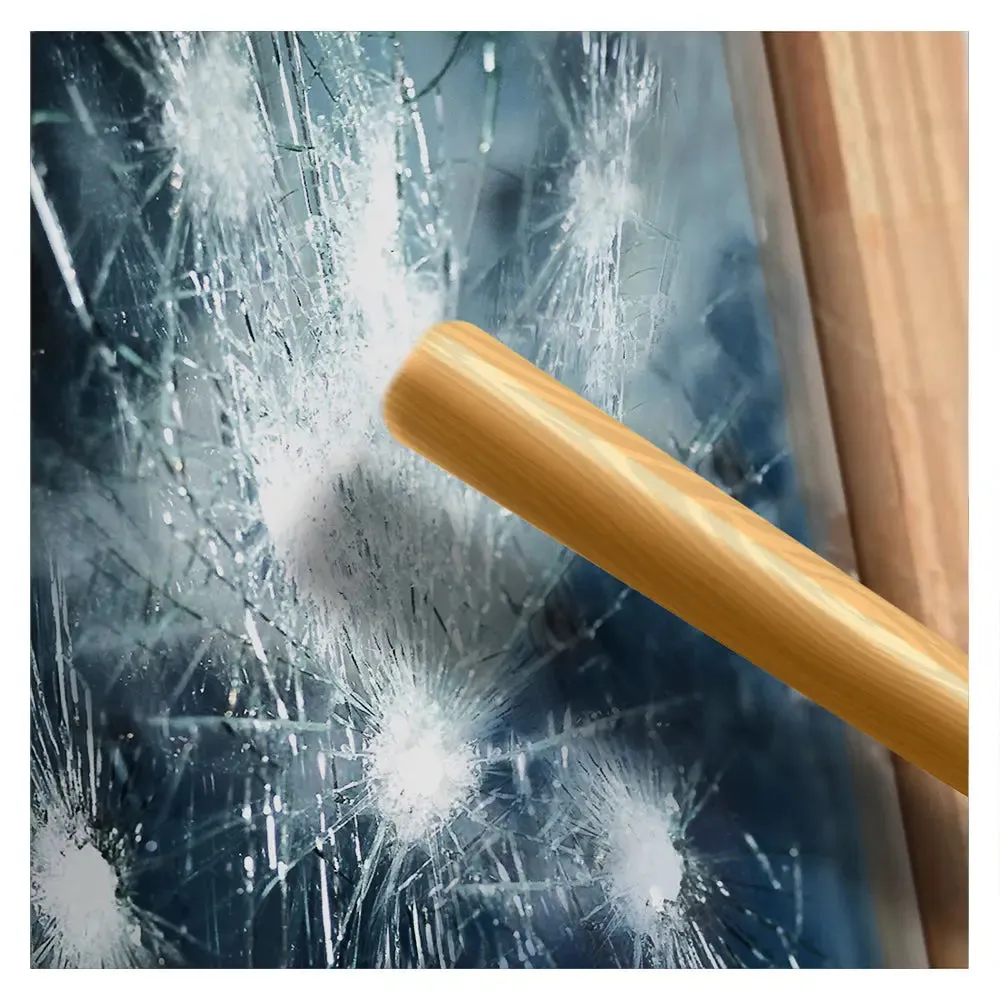 BDF S4MB20 Window Film Security and Daytime Privacy 4 Mil Black 20 (Dark)