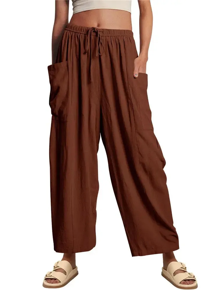 Beach Trousers Plus Size