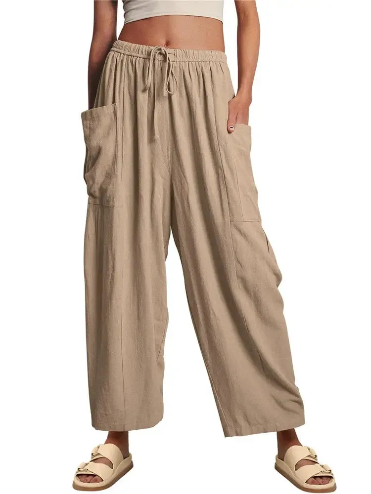 Beach Trousers Plus Size