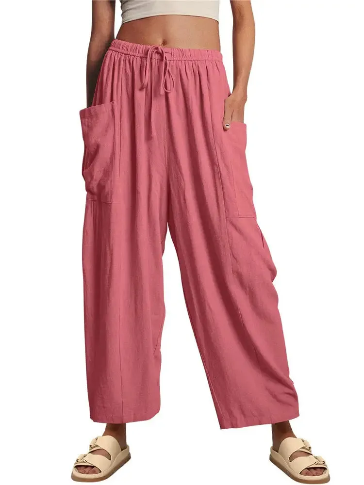 Beach Trousers Plus Size