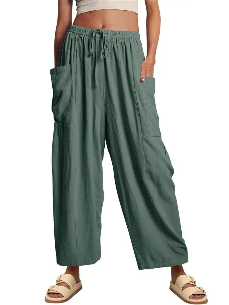Beach Trousers Plus Size