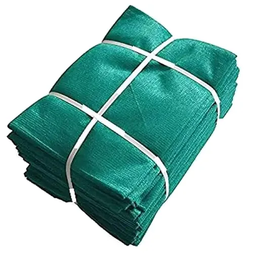 BENAVJI UV Stabilized Agro Greenhouse and Garden Shade Net - 50% UV Protection for Plants, Pets Ideal for Sun Protection, Privacy, and Windbreak in Gardens, Balconies Size 5FT X 16FT