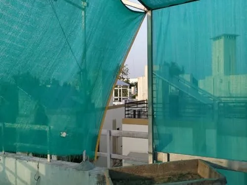 BENAVJI UV Stabilized Agro Greenhouse and Garden Shade Net - 50% UV Protection for Plants, Pets Ideal for Sun Protection, Privacy, and Windbreak in Gardens, Balconies Size 5FT X 16FT