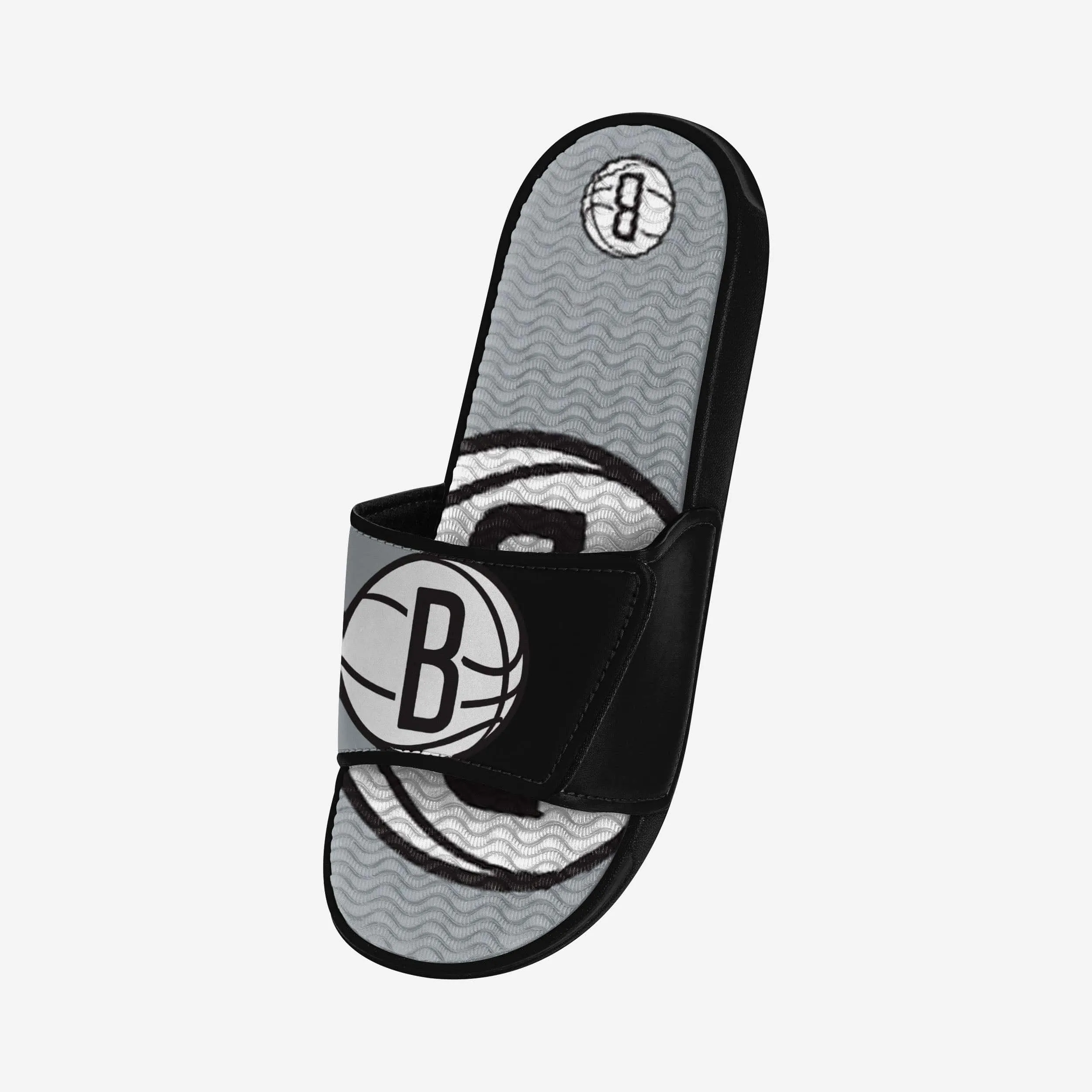 Brooklyn Nets Colorblock Big Logo Gel Slide
