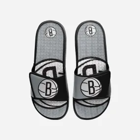Brooklyn Nets Colorblock Big Logo Gel Slide
