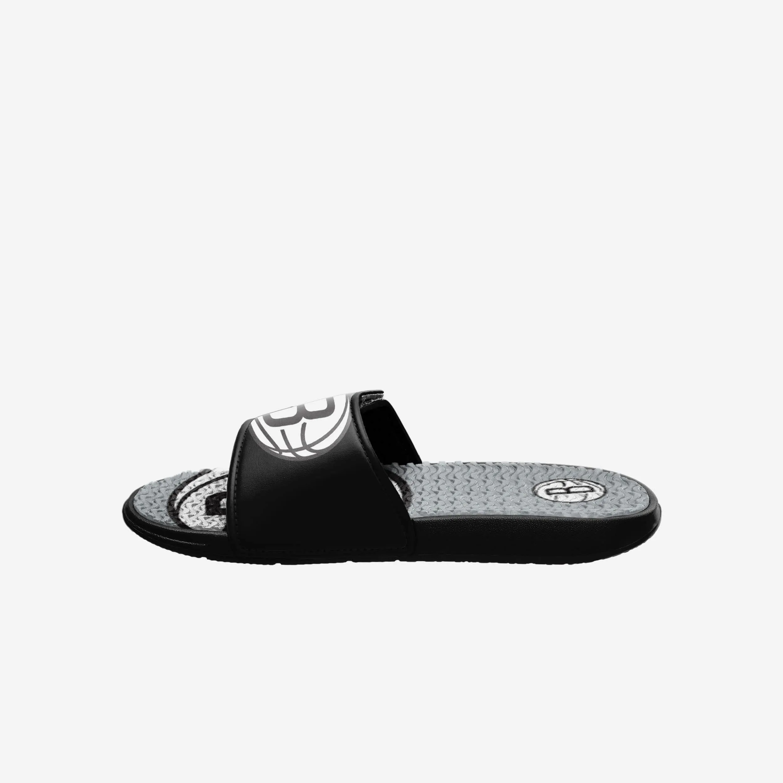 Brooklyn Nets Colorblock Big Logo Gel Slide
