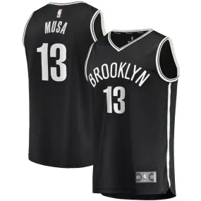 Brooklyn Nets Dzanan Musa Fanatics Branded Fast Break Player Icon Jersey Kids - Black | Ireland P8601Q6