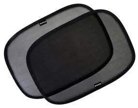 Car Window Shade - (2 Pack) - 21"X14" Cling Sunshade For Car Windows - Sun, Glare And Uv