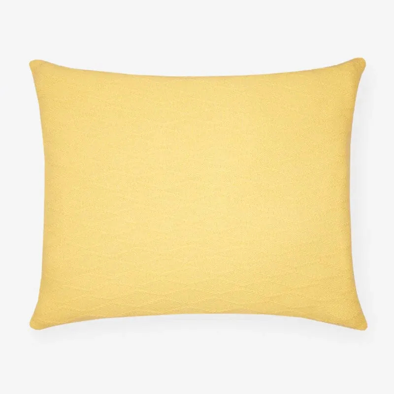 Cetara Banana Yellow Blanket by Sferra Fine Linens
