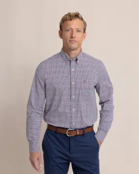 Charleston Brunswick Plaid Long Sleeve Sport Shirt