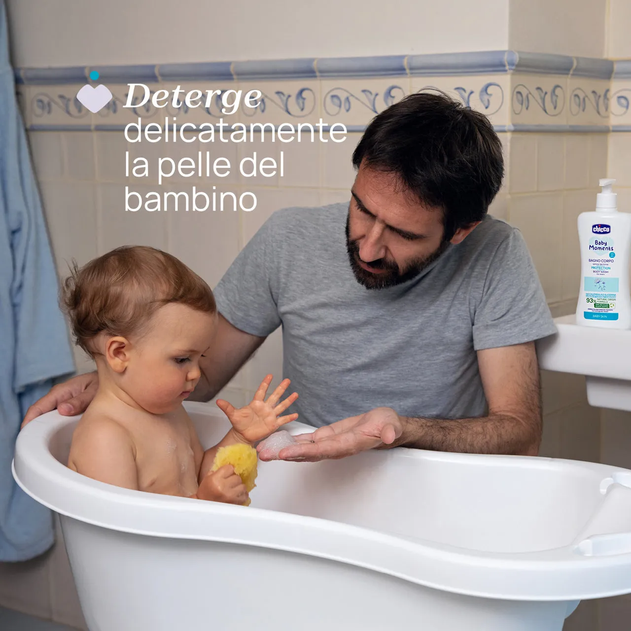Chicco Baby Moments Body Wash Protection - 500ML