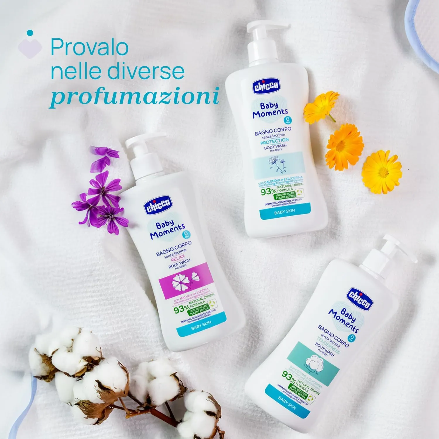 Chicco Baby Moments Body Wash Protection - 500ML