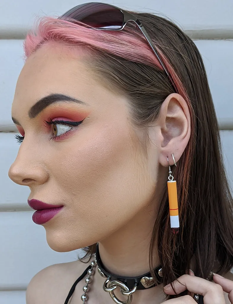 CIGARETTE EARRINGS - SHORT