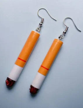 CIGARETTE EARRINGS - SHORT