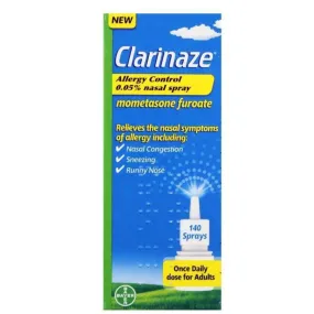Clarinaze Allergy Control Nasal Spray - 140 sprays (P) (A)