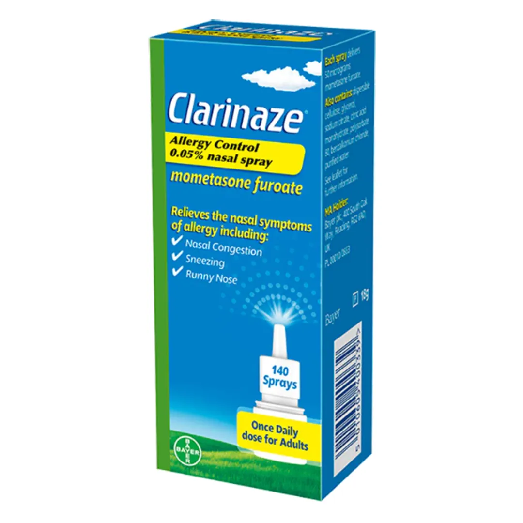 Clarinaze Allergy Control Nasal Spray - 140 sprays (P) (A)