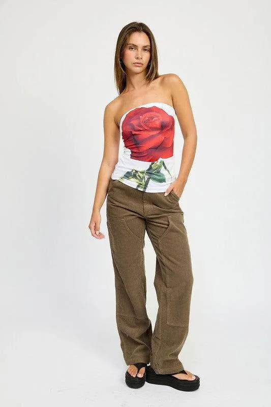 Emory Park Corduroy Full Pants With Pockets