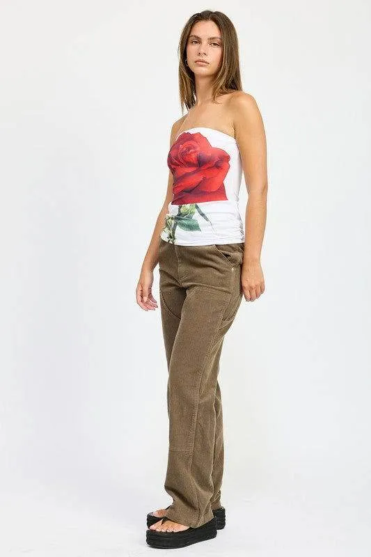 Emory Park Corduroy Full Pants With Pockets
