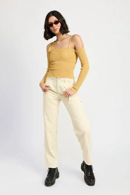 Emory Park Corduroy Full Pants With Pockets
