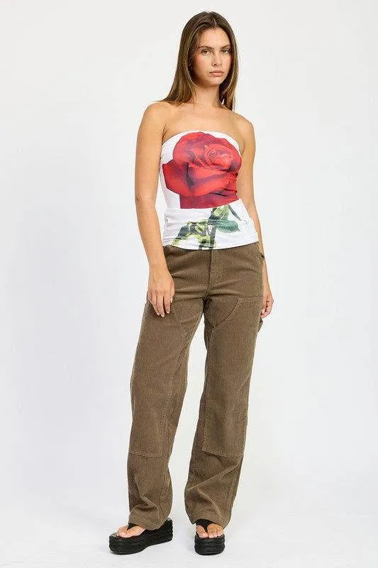 Emory Park Corduroy Full Pants With Pockets