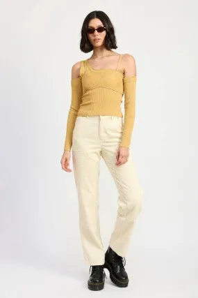 Emory Park Corduroy Full Pants With Pockets