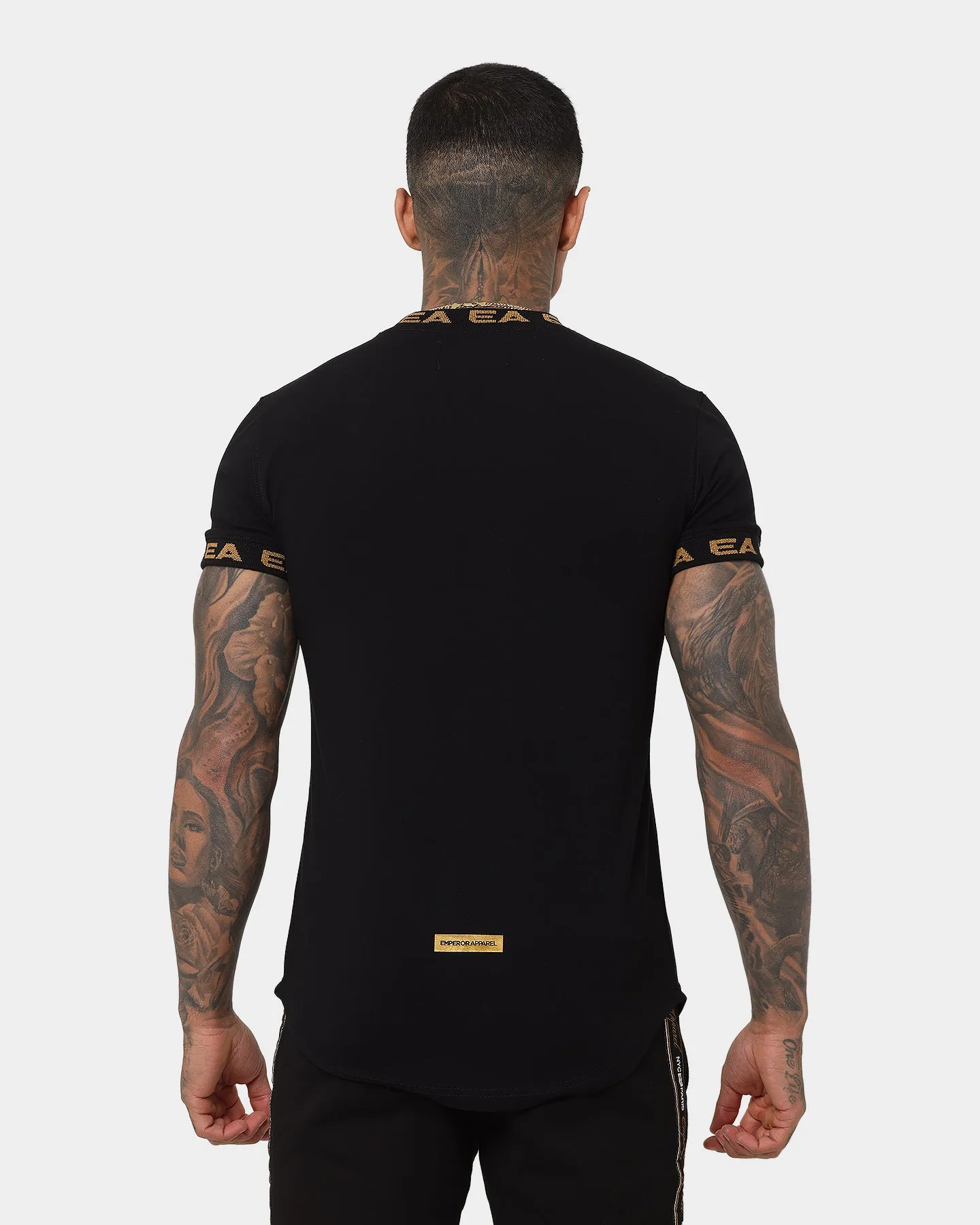 Emperor Apparel Elegance After Dark Short Sleeve T-Shirt Black/Gold