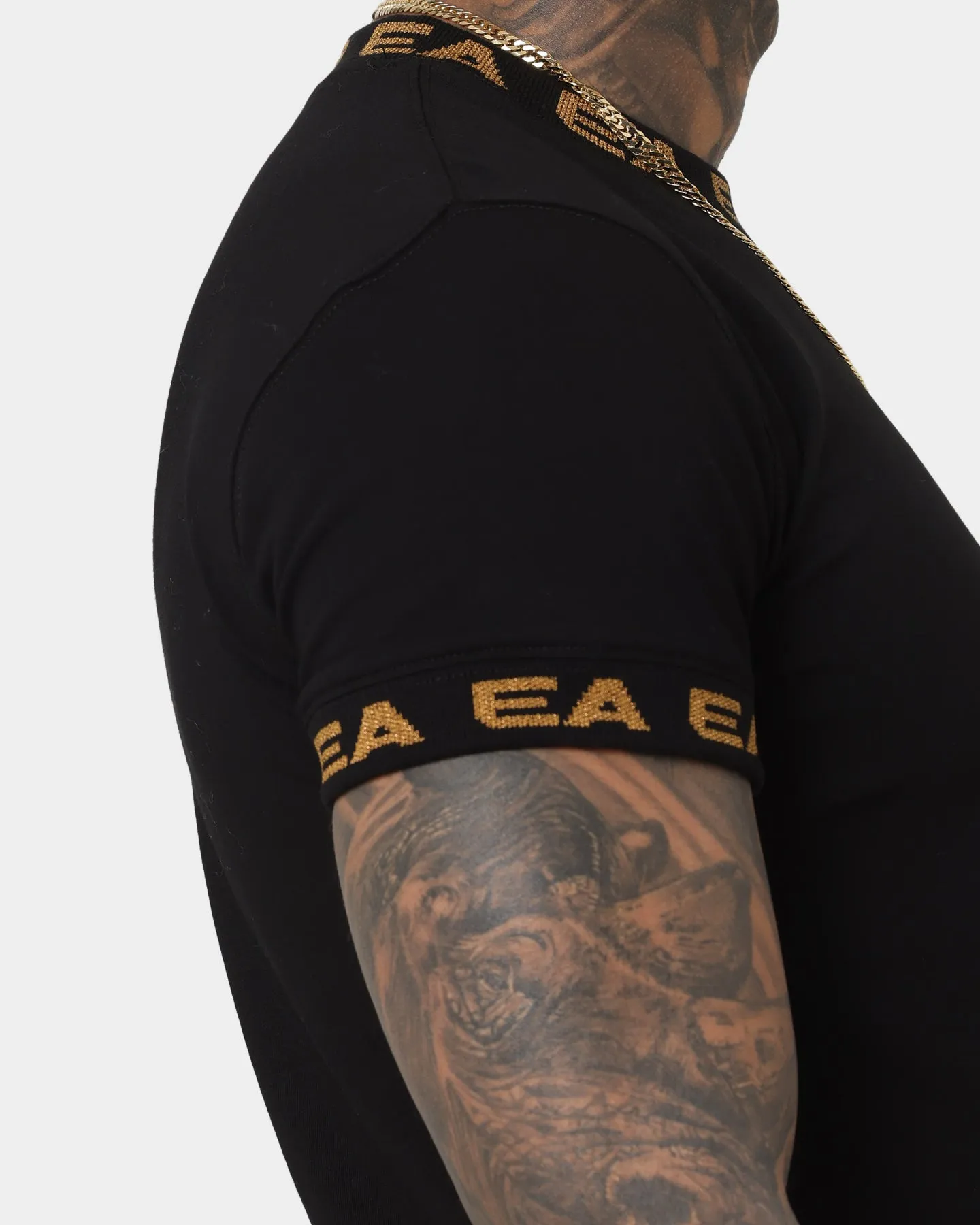 Emperor Apparel Elegance After Dark Short Sleeve T-Shirt Black/Gold