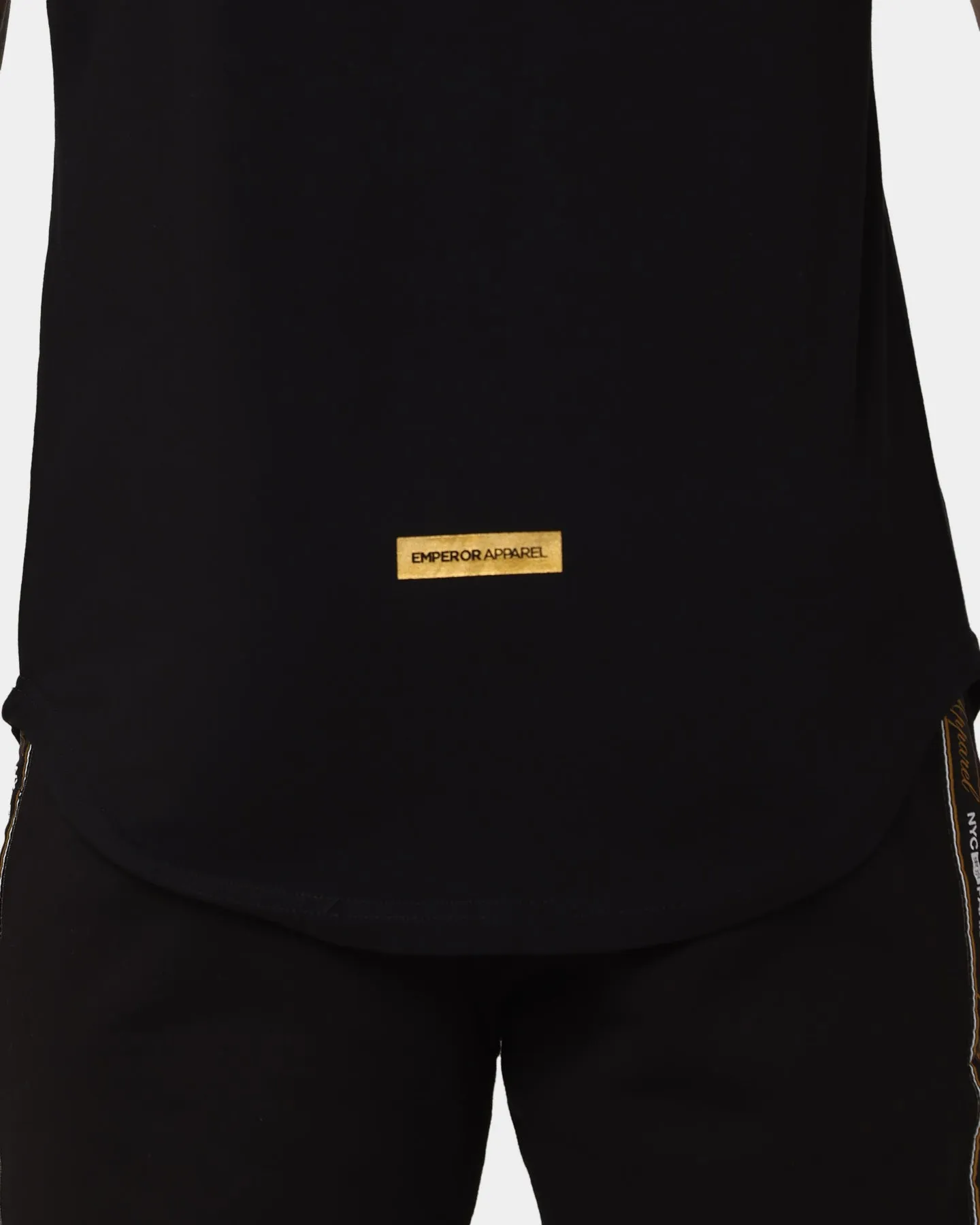 Emperor Apparel Elegance After Dark Short Sleeve T-Shirt Black/Gold