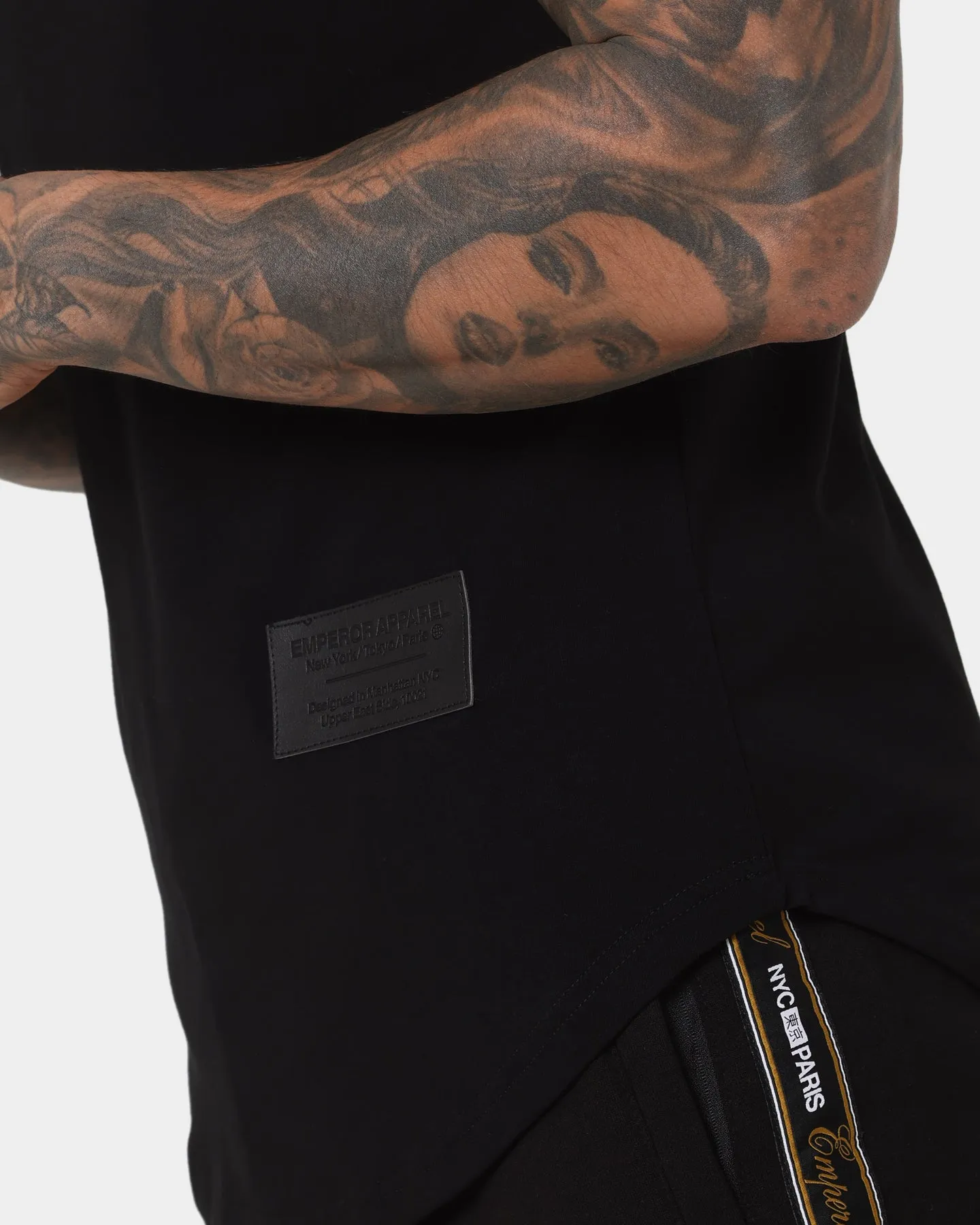 Emperor Apparel Elegance After Dark Short Sleeve T-Shirt Black/Gold