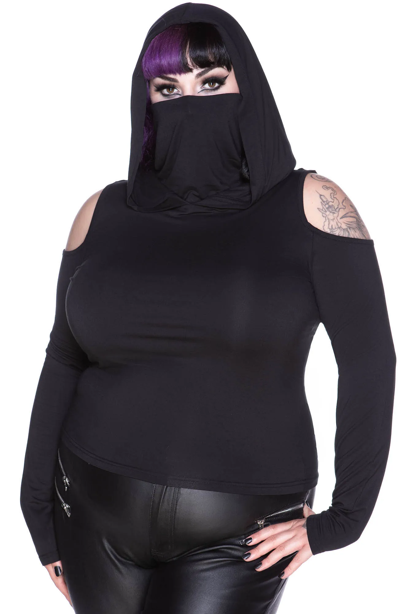 Fatale Fortune Hooded Top