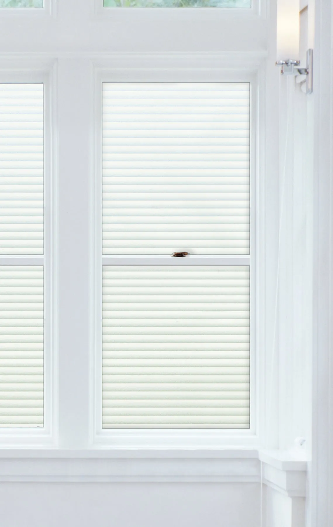 Faux Blind Privacy Window Film