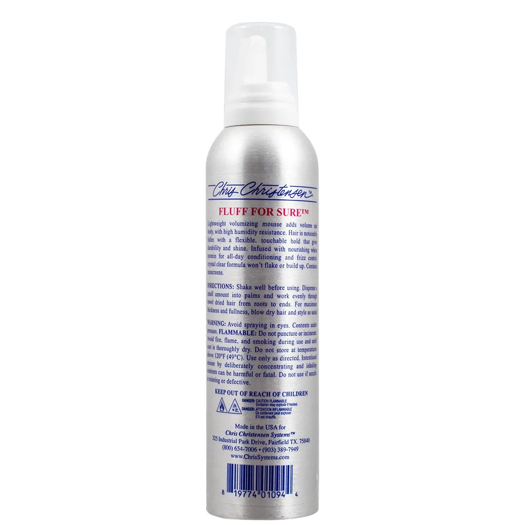 Fluff For Sure Mousse 8oz by Chris Christensen