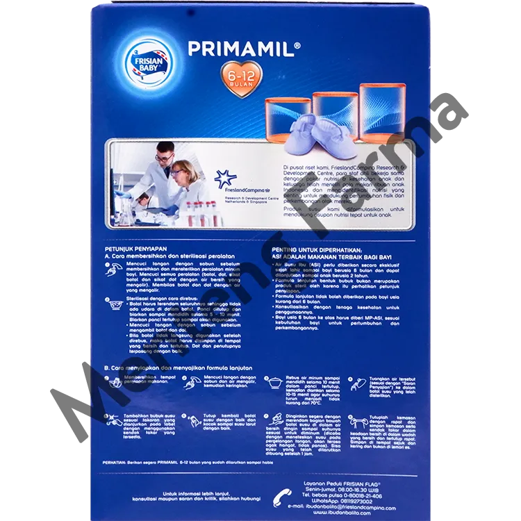 Frisian Baby Primamill 6-12 140 Gr - Susu Formula Bayi Lanjutan