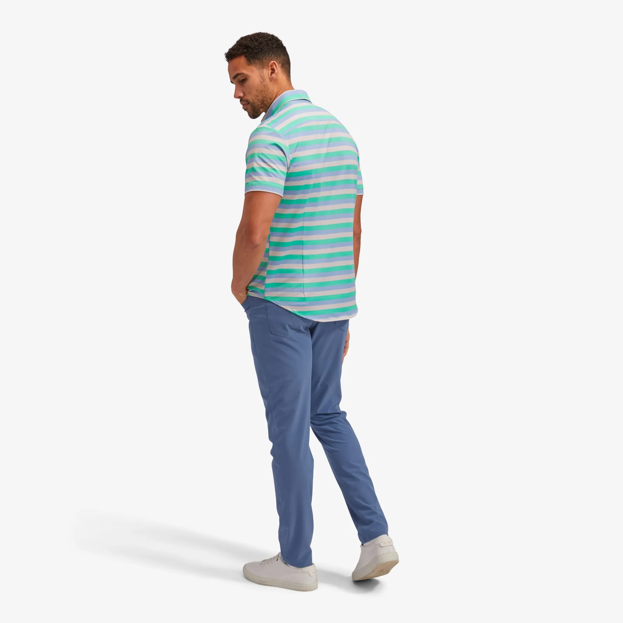 Green Multi Stripe