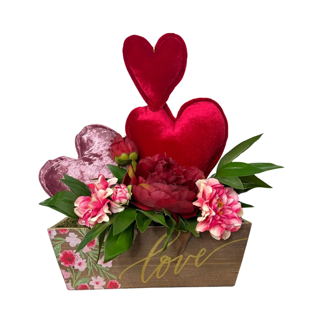 Hearts Abound Valentine Arrangement