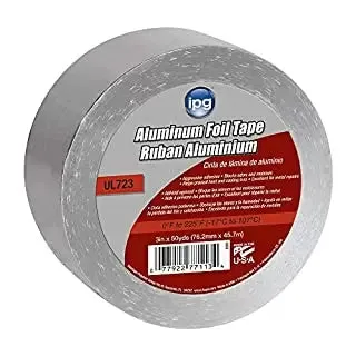 Intertape Aluminum Foil Tape  3" x 50 Yd