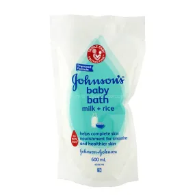 Johnson’s Baby Bath Milk   Rice Refill 600ml