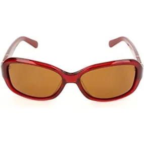 KATE SPADE Women's Milky Red Rectangle 55mm Sunglasses