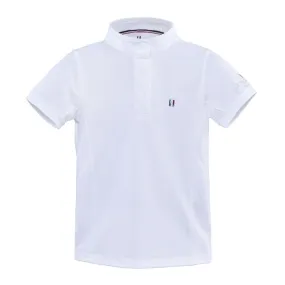 Kingsland Girl's Classic Showshirt White